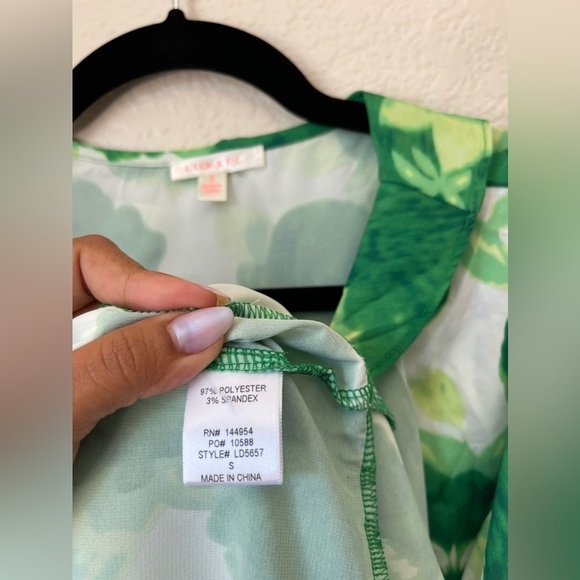 Luxxel NWOTs Floral Print Wrap Mini Dress - Picture 9 of 10